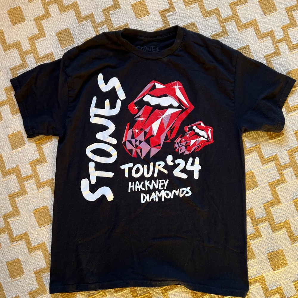 Rolling Stones Hackney Diamonds Tour T-shirt Size Large